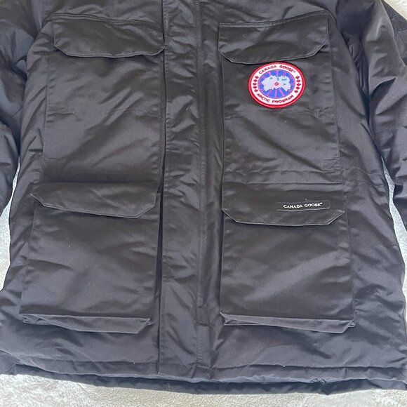 Canada Goose Expedition Black Men's Parka Heritage Size: M - Picture 7 of 16